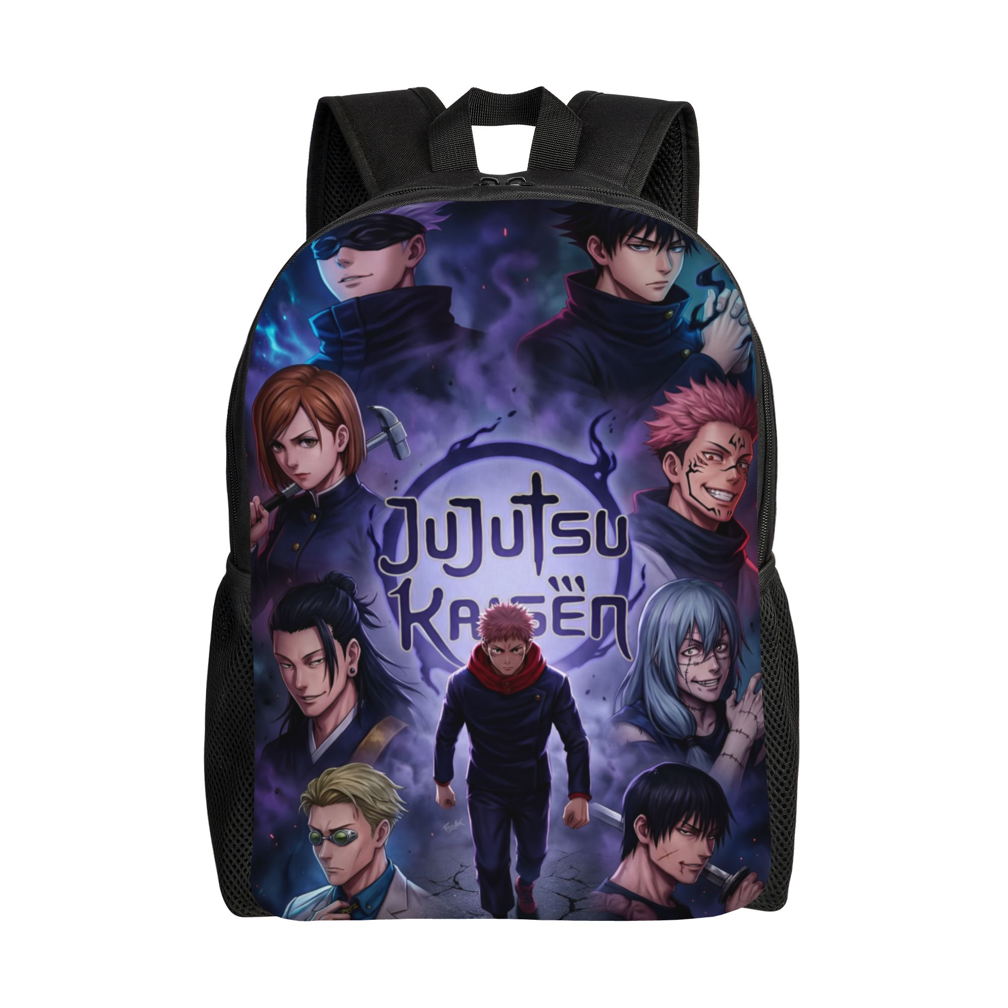 Laptop Accessories For College - Mochila con estampado 3D de J-Jujutsus