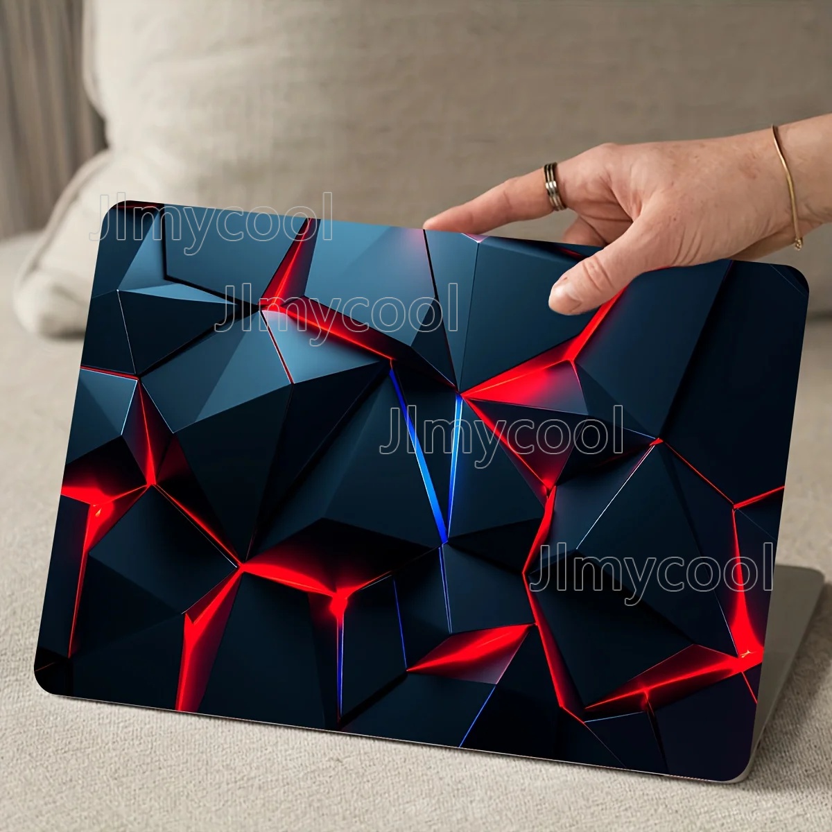 Laptop Accessories Msi - Paquete de 2 pegatinas decorativas para