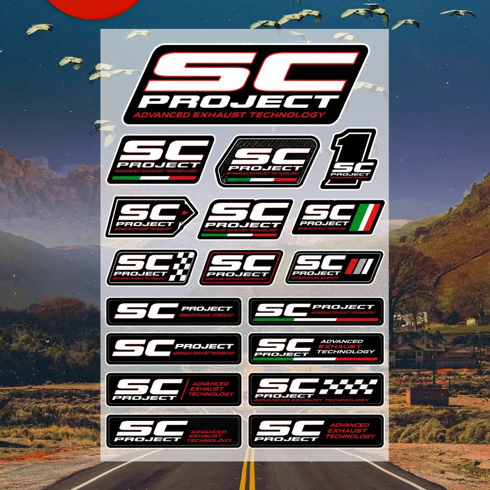 Laptop Accessories Price - Pegatinas S-C P-roject para Moto, Adhesivos