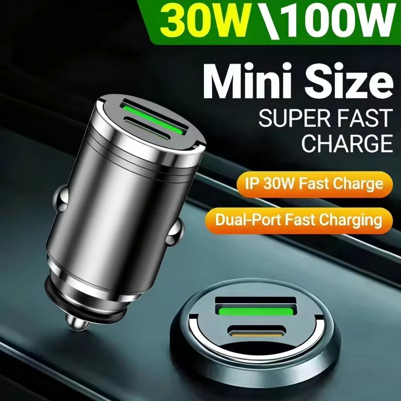 Usb C Power Adapter - Cargador de Coche USB PD de
