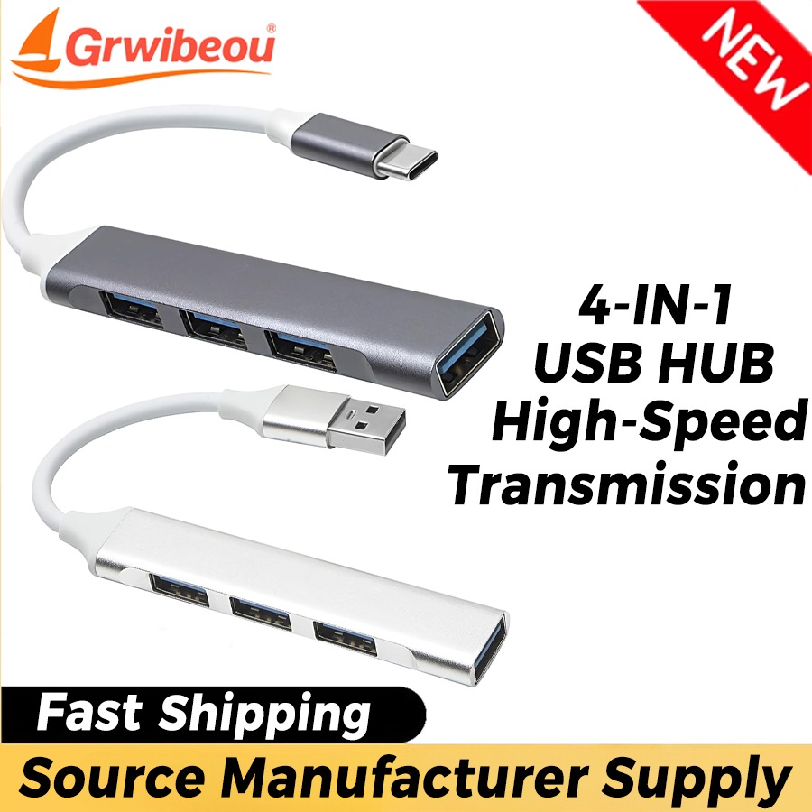 Laptop Accessories Macbook - Hub USB 4 en 1, Hub