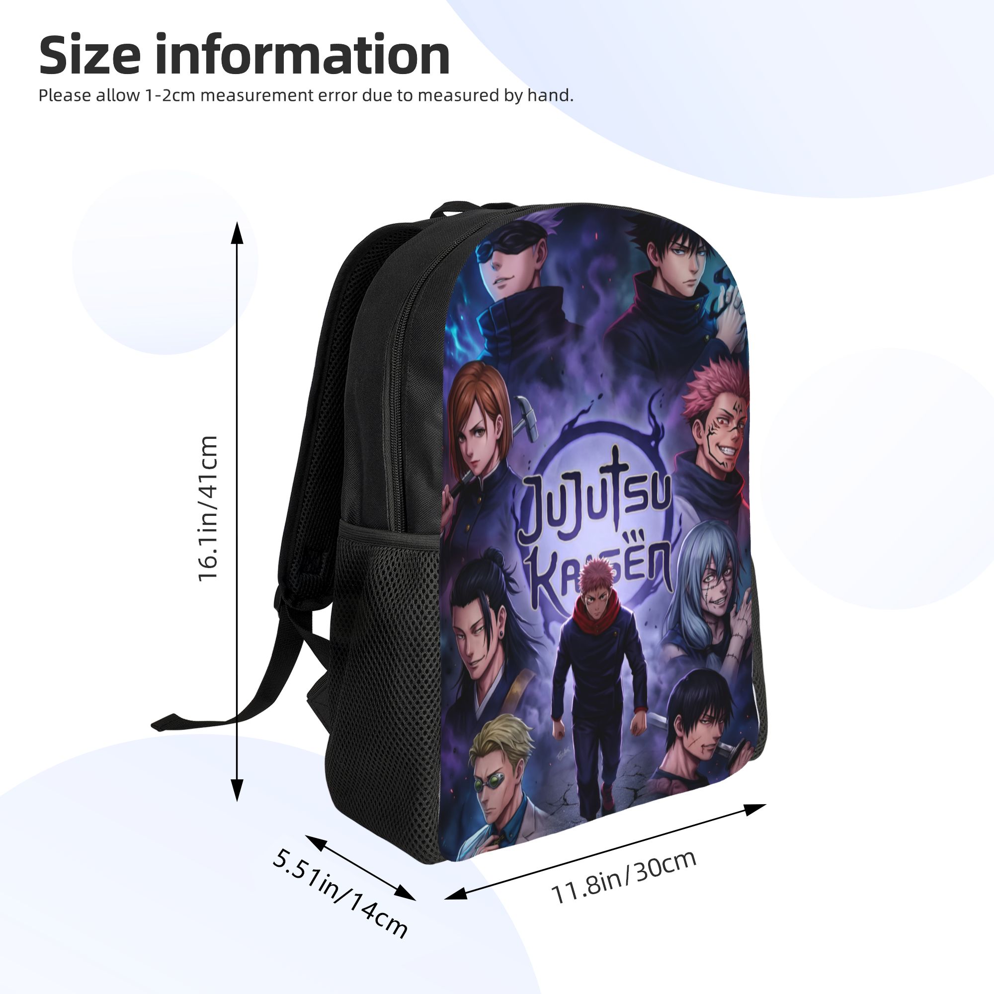 Mochila con estampado 3D de J- - Laptop Accessories For College reseña y precio