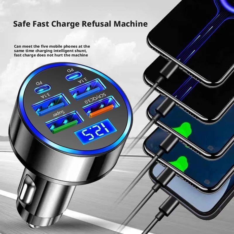 Cargador de coche PD de 300W,  - Usb C Power Adapter reseña y precio