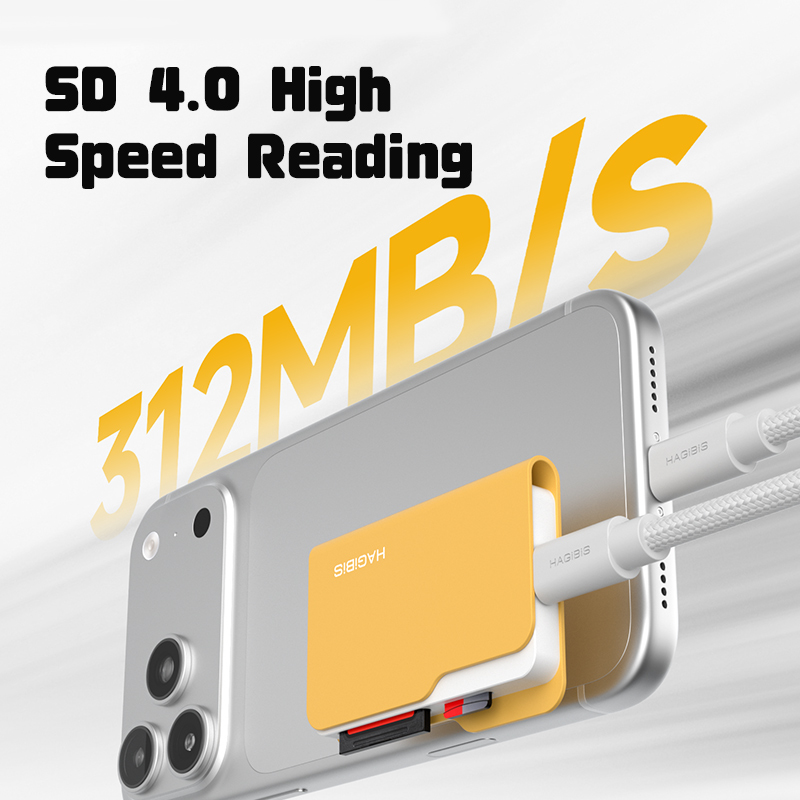 Lector de Tarjetas SD Hagibis  - Usb C Power Adapter reseña y precio