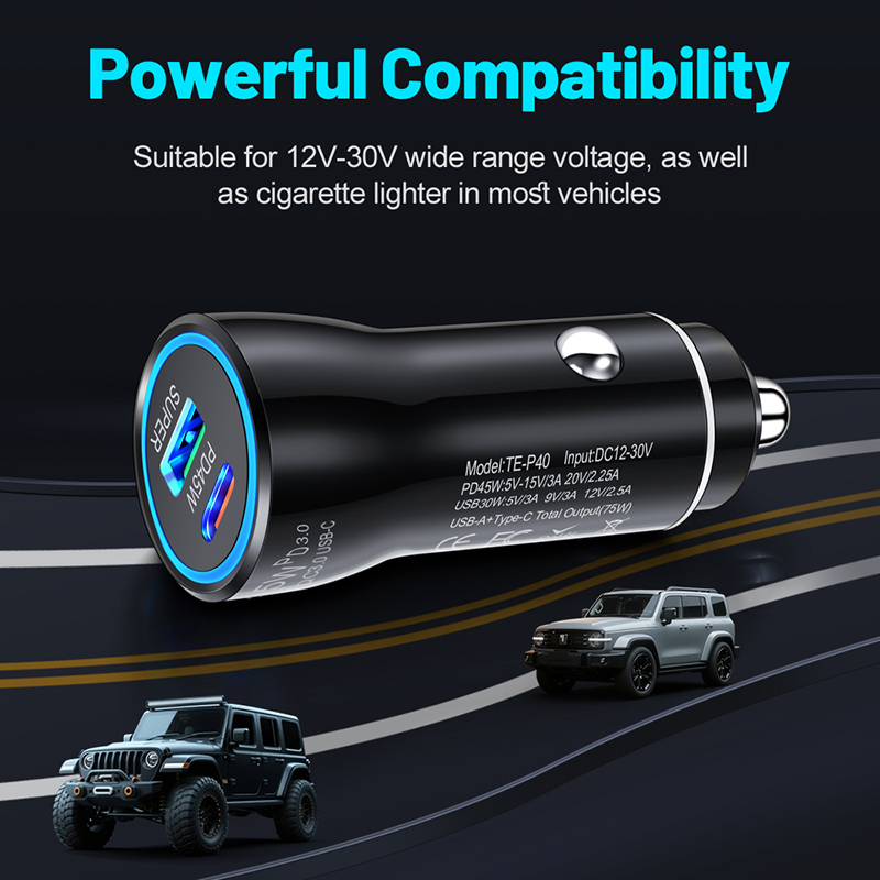 Cargador de Coche USB C de Dob - Usb C Power Adapter reseña y precio