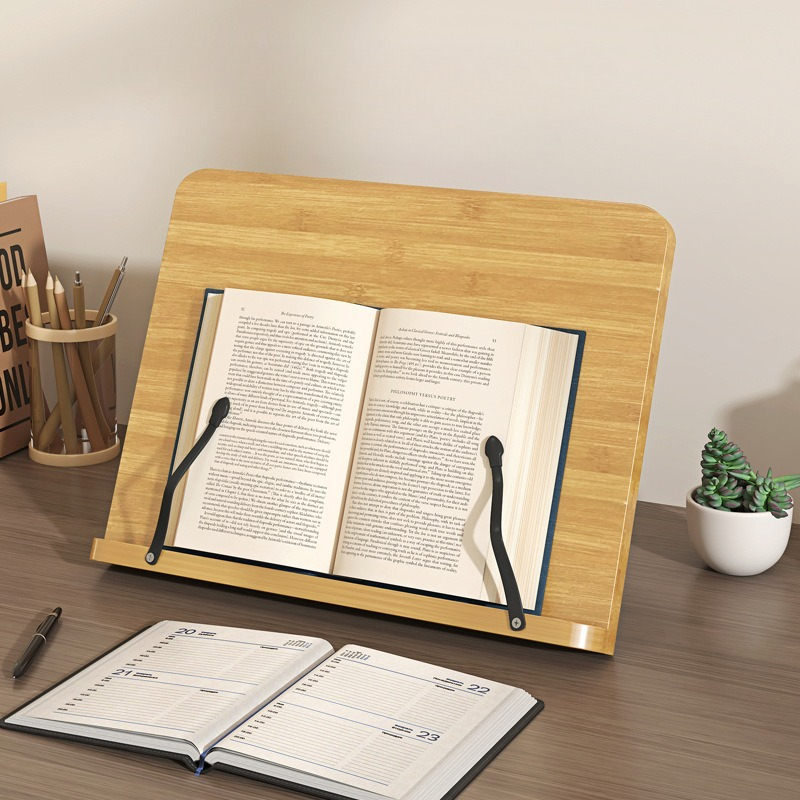 Soporte de Lectura de Madera,  - Laptop Accessories For Office reseña y precio