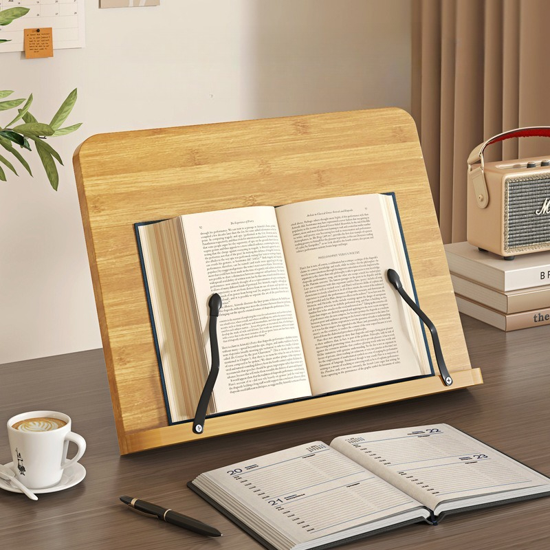 Soporte de Lectura de Madera,  - Laptop Accessories For Office reseña y precio