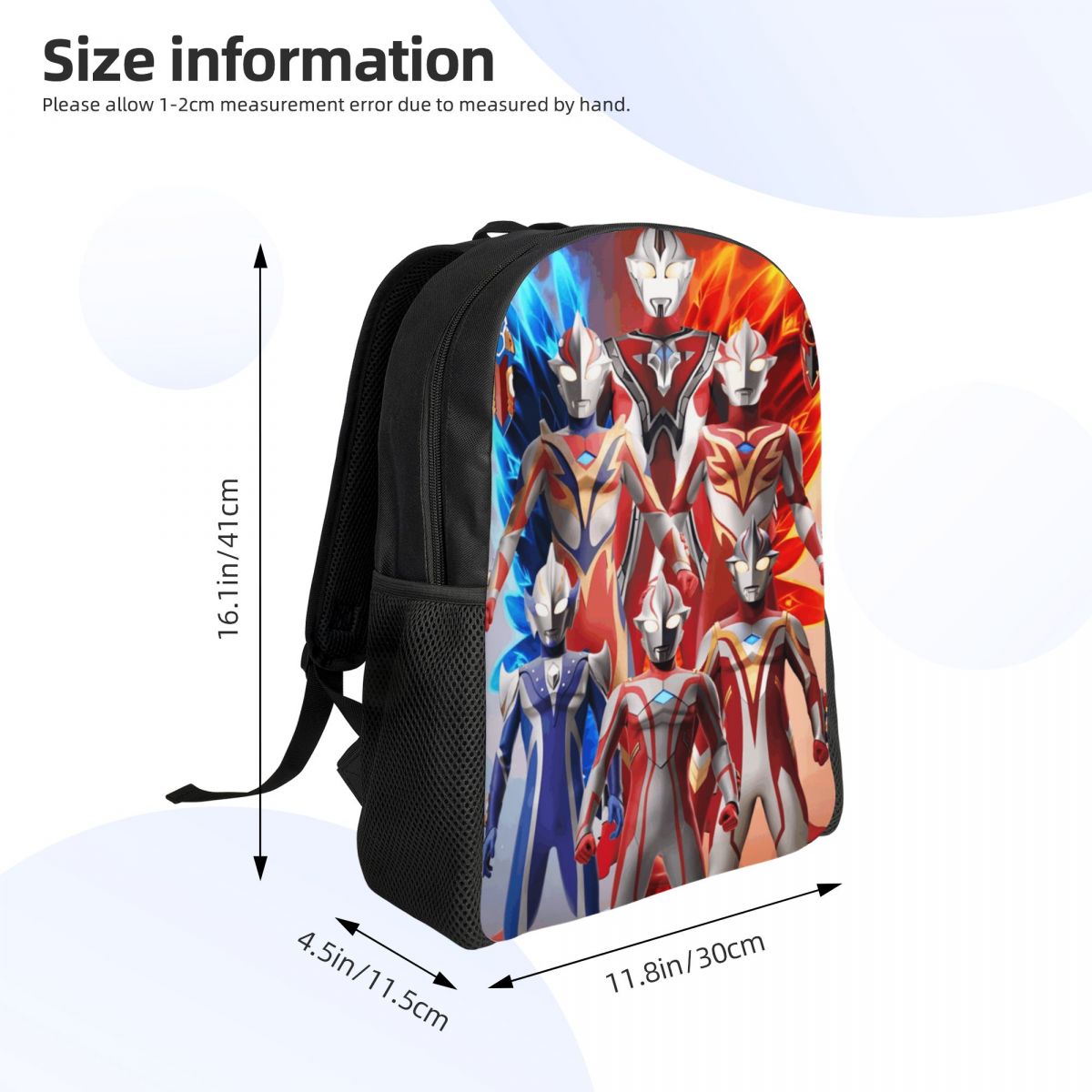 Mochila con estampado 3D de di - Laptop Accessories For College reseña y precio