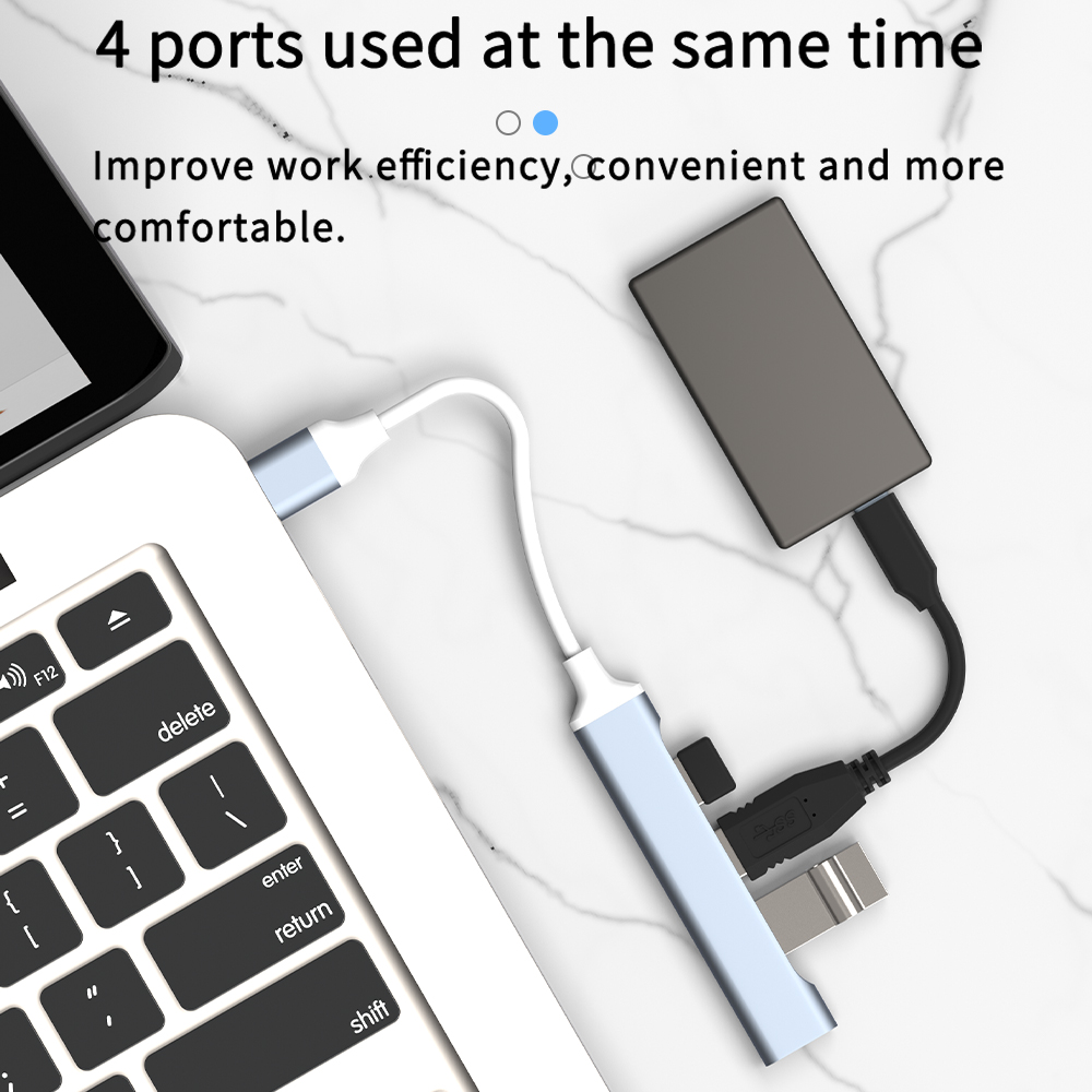 USB C HUB 3,0 tipo C 3,1 3/4 p - Laptop Accessories Macbook reseña y precio