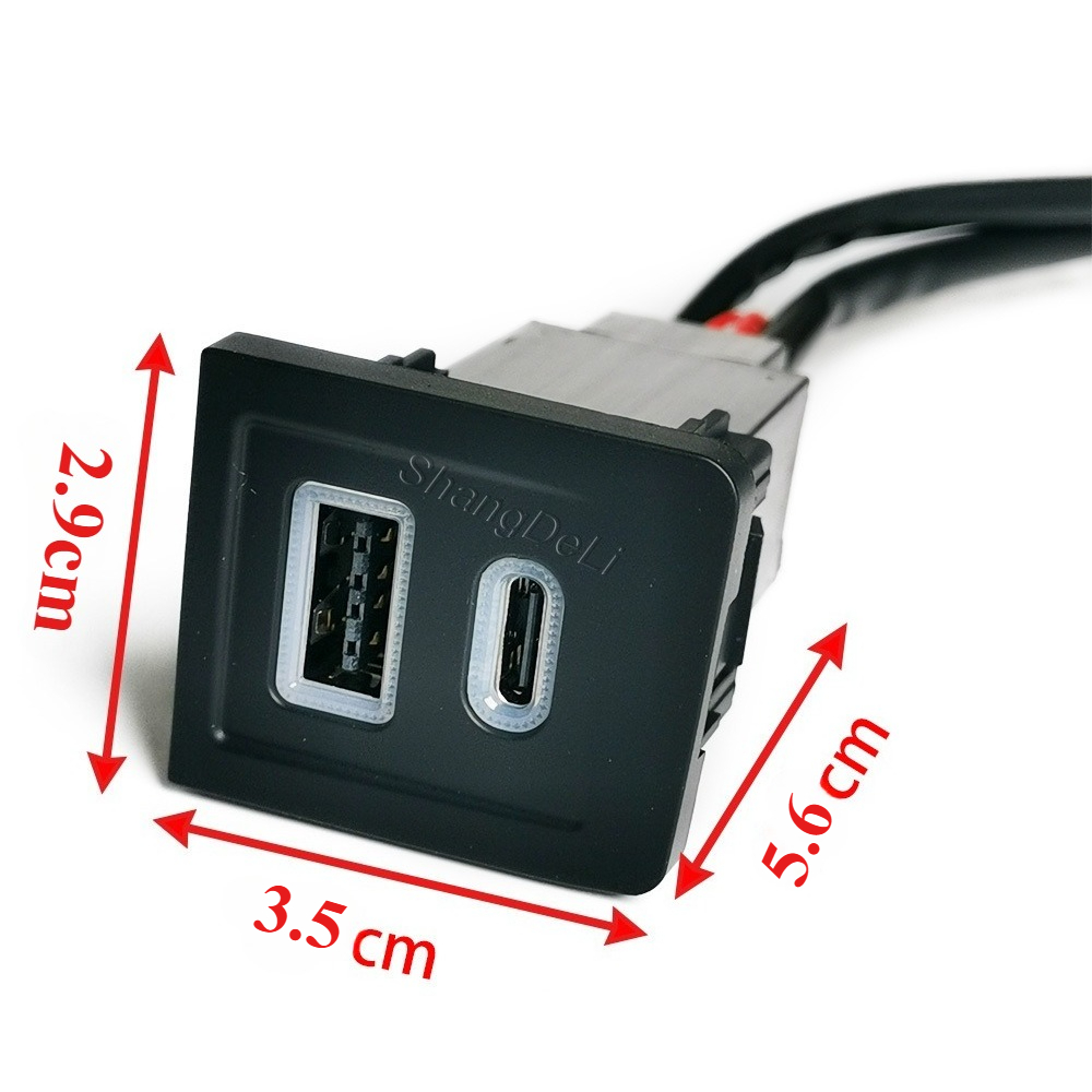 Cargador Dual para coche de 12 - Usb C Power Adapter reseña y precio