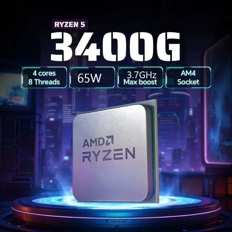 R5 3400G 100% Nuevo, Procesado - Amd Cpu Ryzen 5 reseña y precio