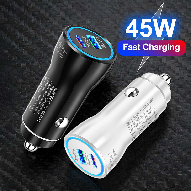 Cargador de coche de carga ráp - Usb C Power Adapter reseña y precio
