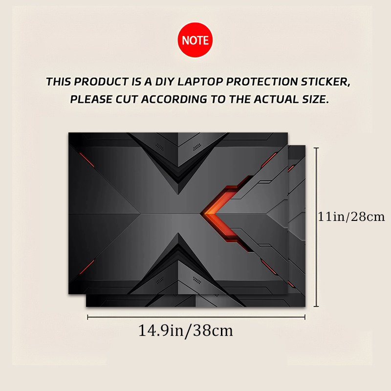 2 pegatinas para computadora p - Laptop Accessories Msi reseña y precio