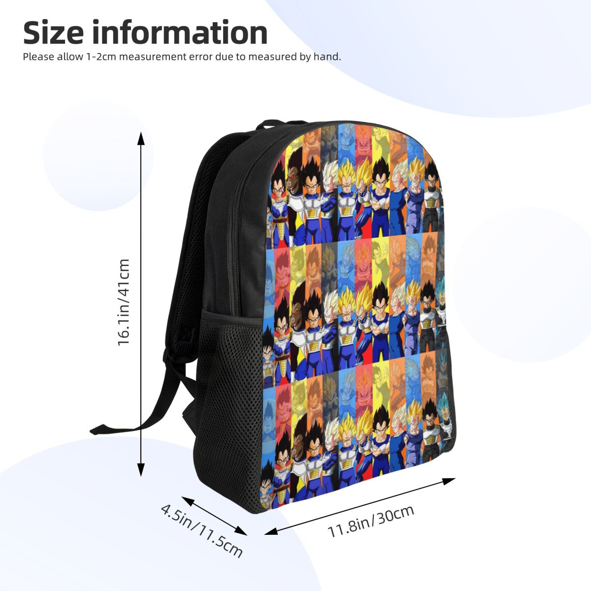 Mochilas con estampado 3D de V - Laptop Accessories For College reseña y precio