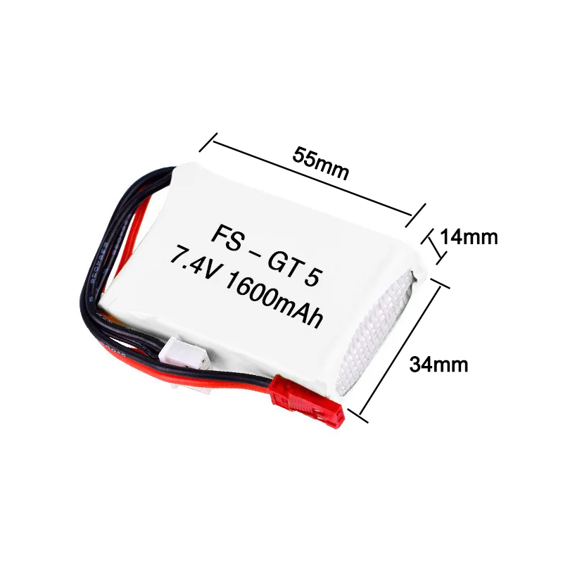 Batería Lipo de 7,4 V y 1600mA - Jst Laptop Accessories reseña y precio