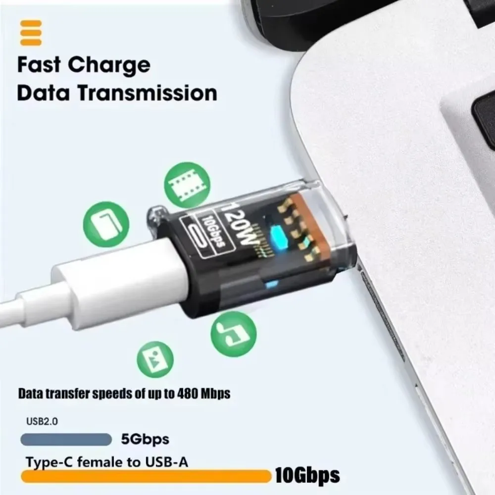 Adaptador OTG USB C Hembra a U - Usb C Power Adapter reseña y precio