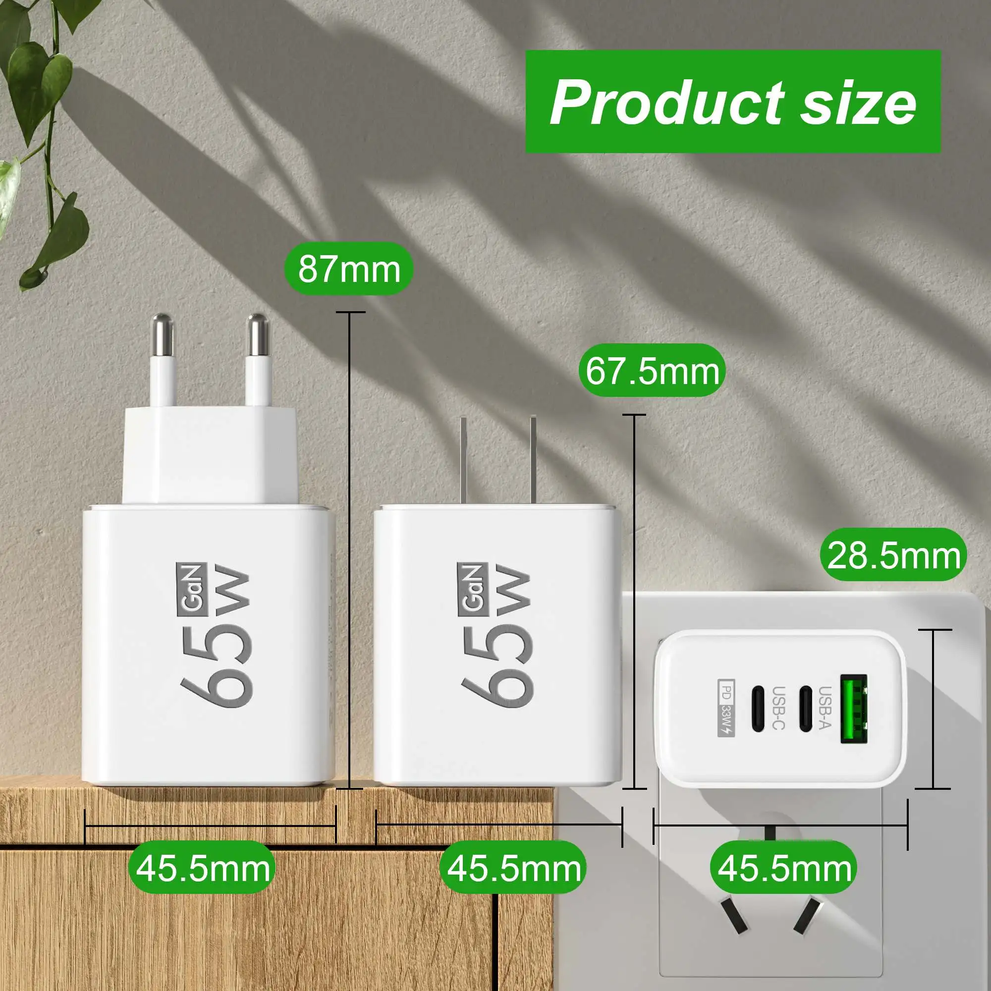 Cargador de pared plegable GaN - Laptop Accessories Macbook reseña y precio