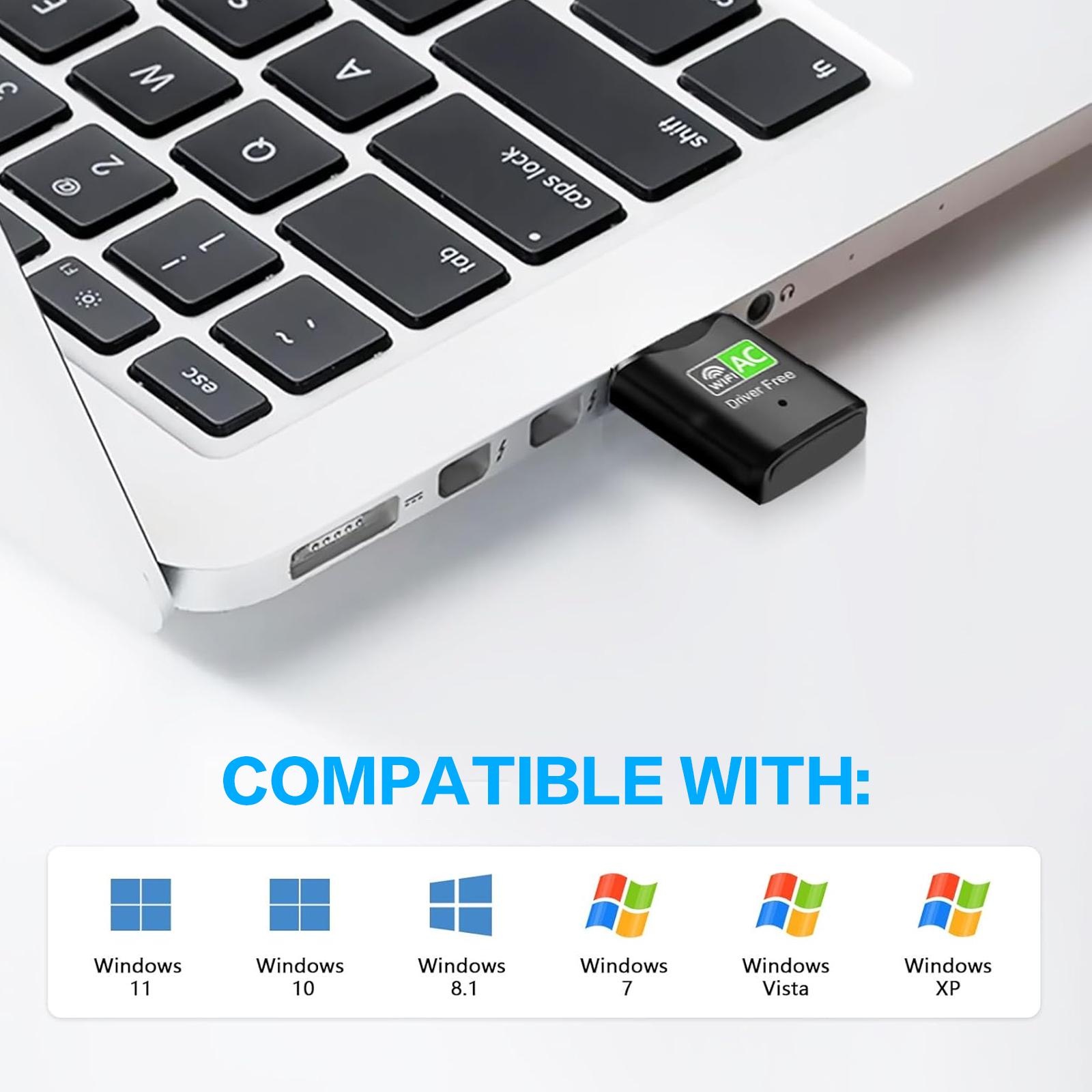 Adaptador WiFi USB AC600, mini - Laptop Accessories Computer reseña y precio