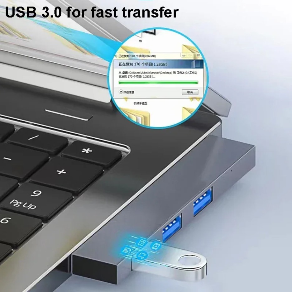 Adaptador USB C HUB 3,0 tipo C - Laptop Accessories Macbook reseña y precio